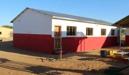 Neubau einer Schule in Kawuki Namibia