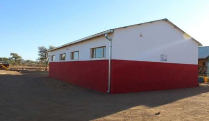 Neubau einer Schule in Kawuki Namibia