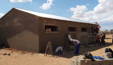 Neubau einer Schule in Kawuki Namibia
