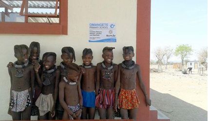 Neubau einer Schule in Namibia